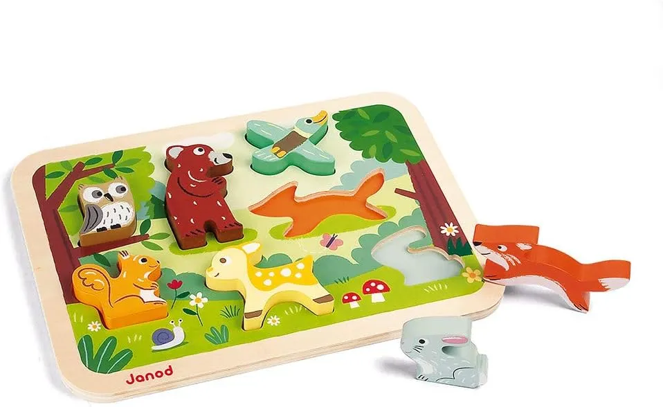 Janod Forest Chunky Puzzle