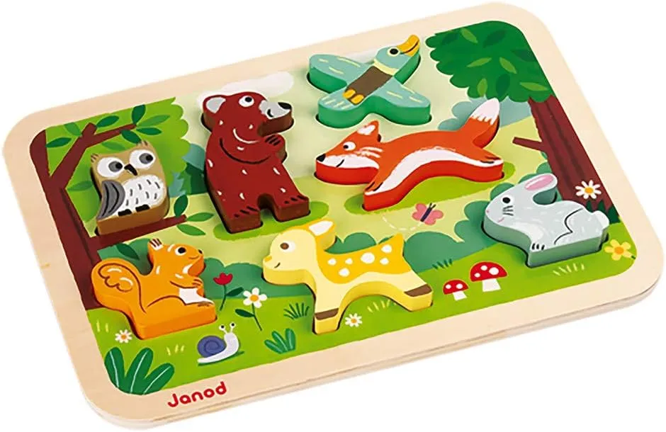 Janod Forest Chunky Puzzle