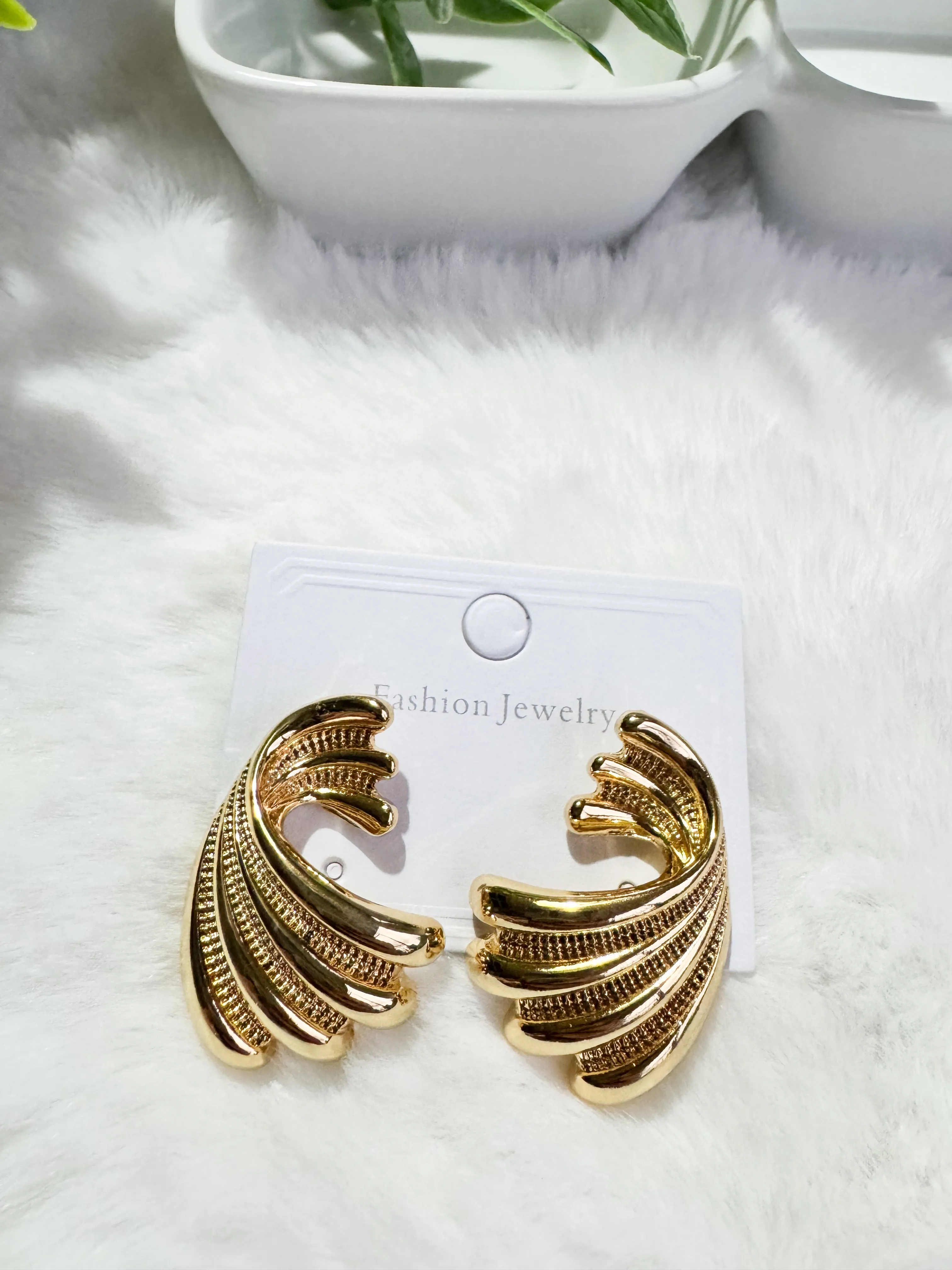 Jean earrings