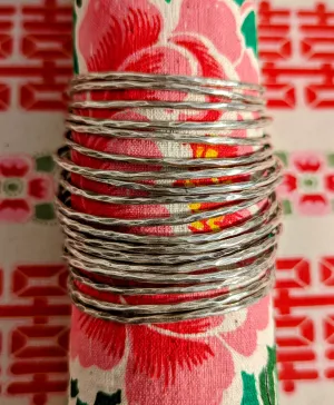 Karen Tribe hammered bangle.