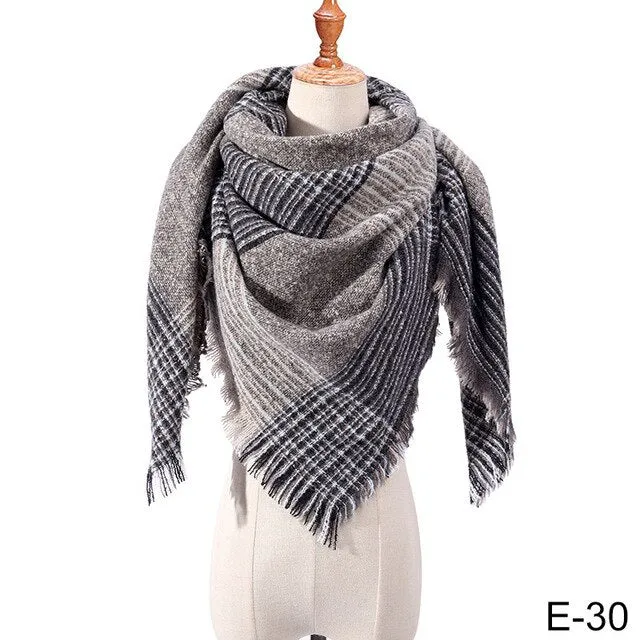Knitted Shawl and Scarf