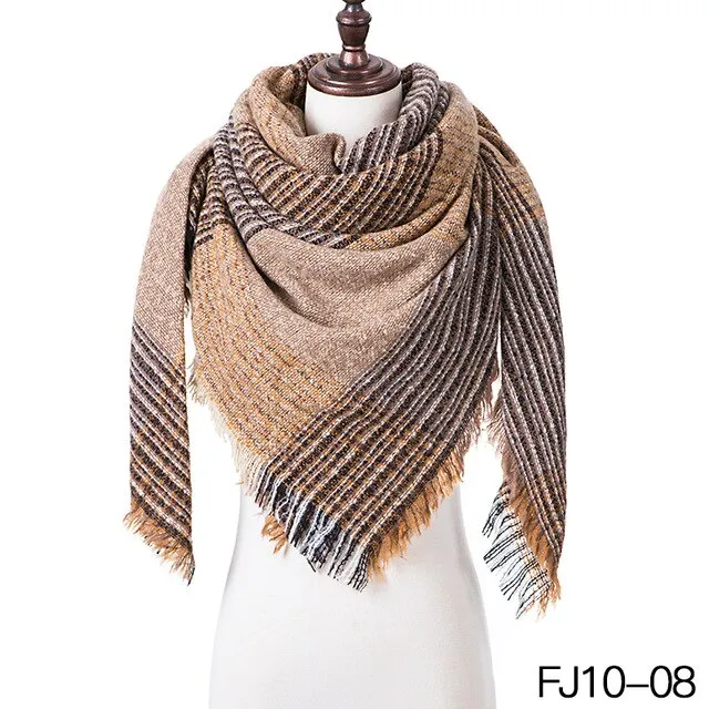 Knitted Shawl and Scarf