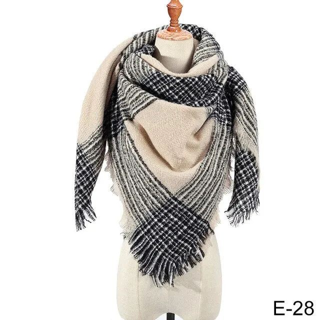 Knitted Shawl and Scarf