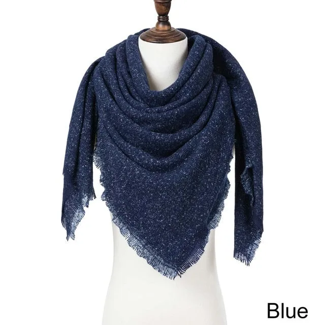 Knitted Shawl and Scarf