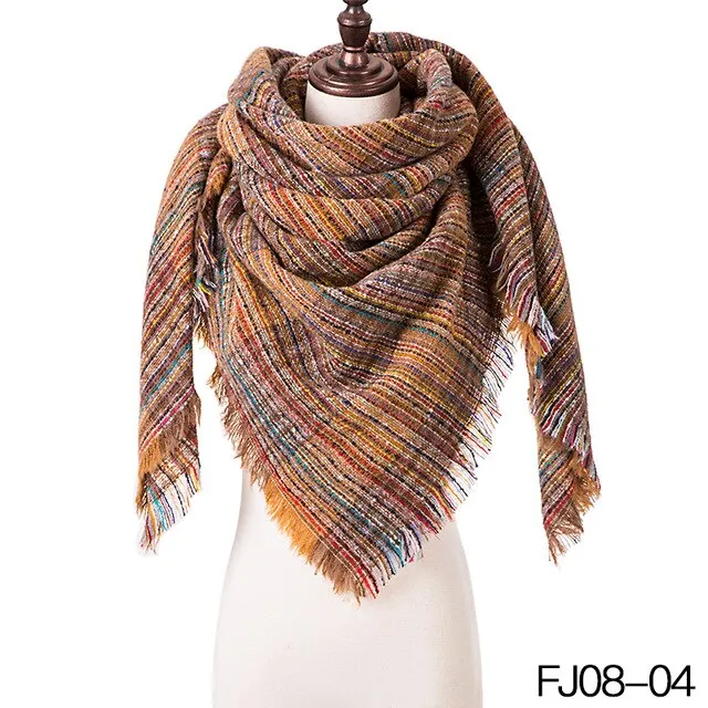 Knitted Shawl and Scarf