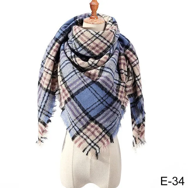 Knitted Shawl and Scarf