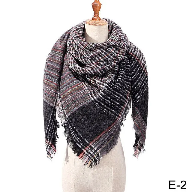 Knitted Shawl and Scarf