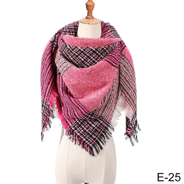 Knitted Shawl and Scarf