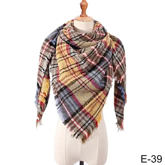 Knitted Shawl and Scarf