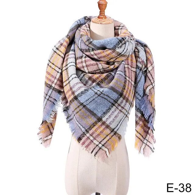 Knitted Shawl and Scarf