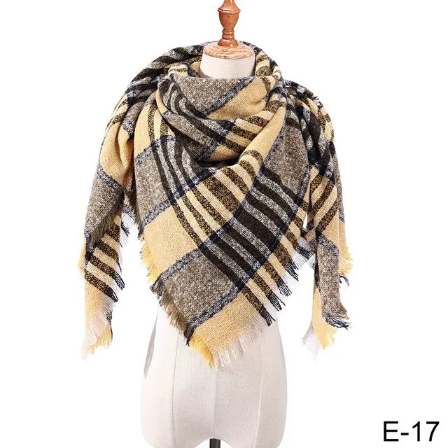 Knitted Shawl and Scarf