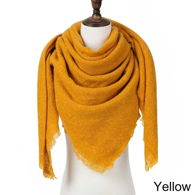 Knitted Shawl and Scarf