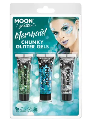 Mermaid Chunkty Glitter Gel Set