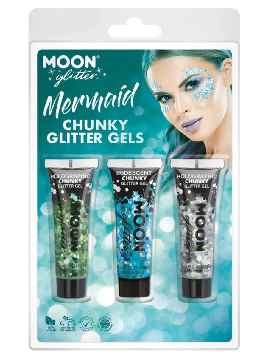 Mermaid Chunkty Glitter Gel Set
