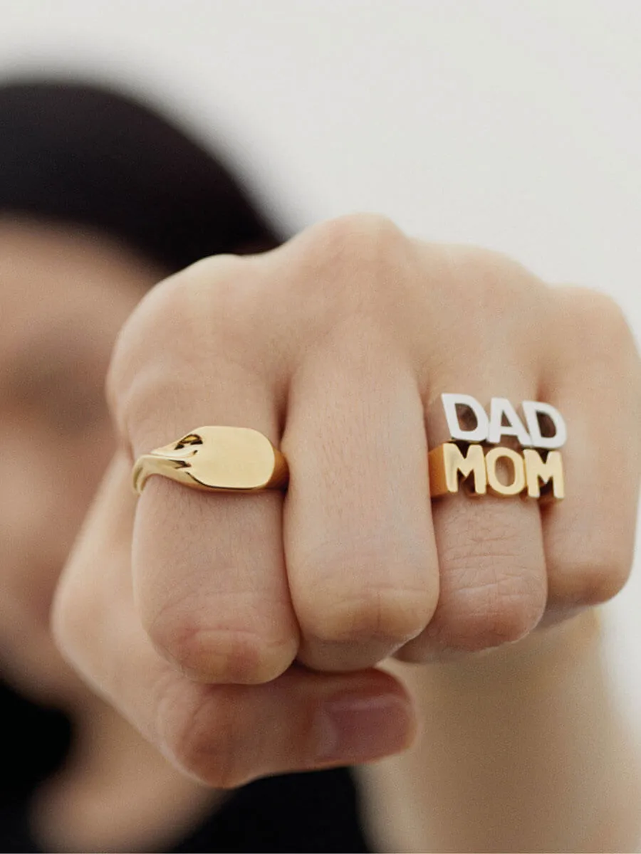 Mom Ring - Gold