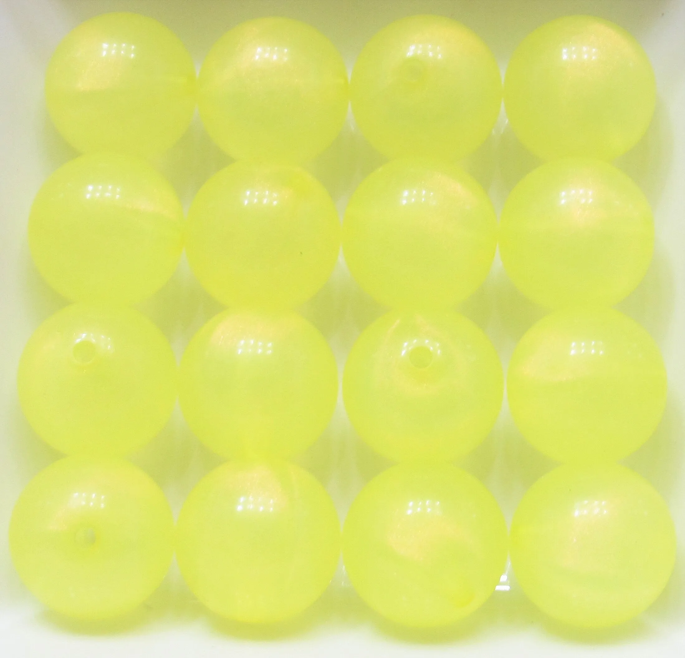 NEW 20mm Yellow Allusion Glitter Bubblegum Beads, Chunky Beads, Bubblegum Glitter Beads, Chunky Beads,  Chunky Bead Supply, Glitter Bead