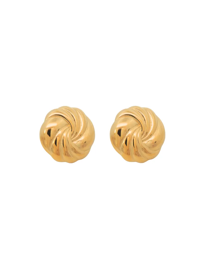 Par Arete Circulo Trenzado