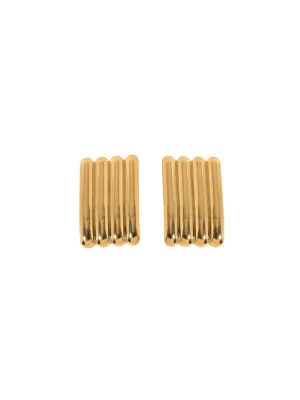 Par Arete Rectangular Con Lineas
