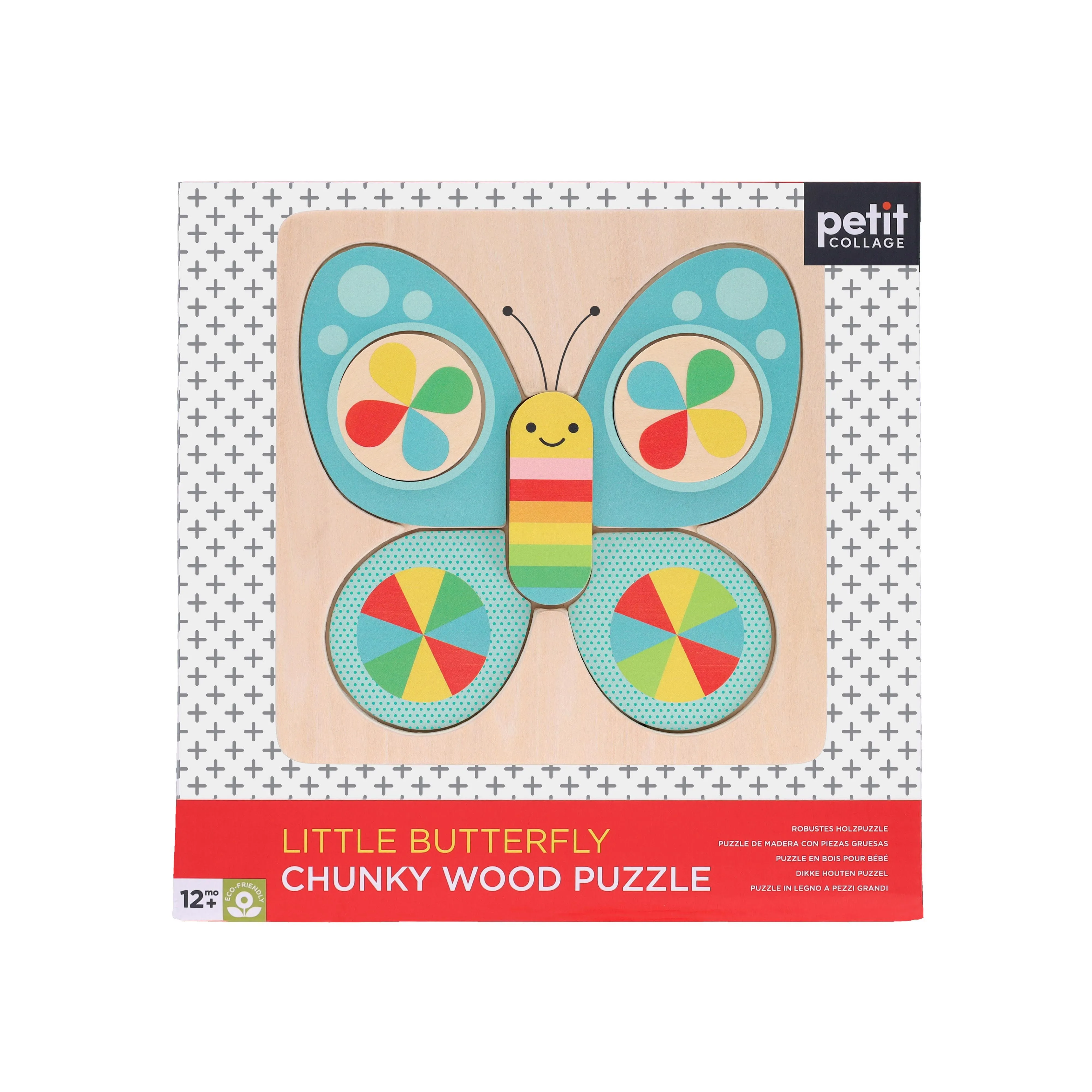 Petit Collage Wooden Butterfly Puzzle