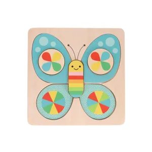 Petit Collage Wooden Butterfly Puzzle