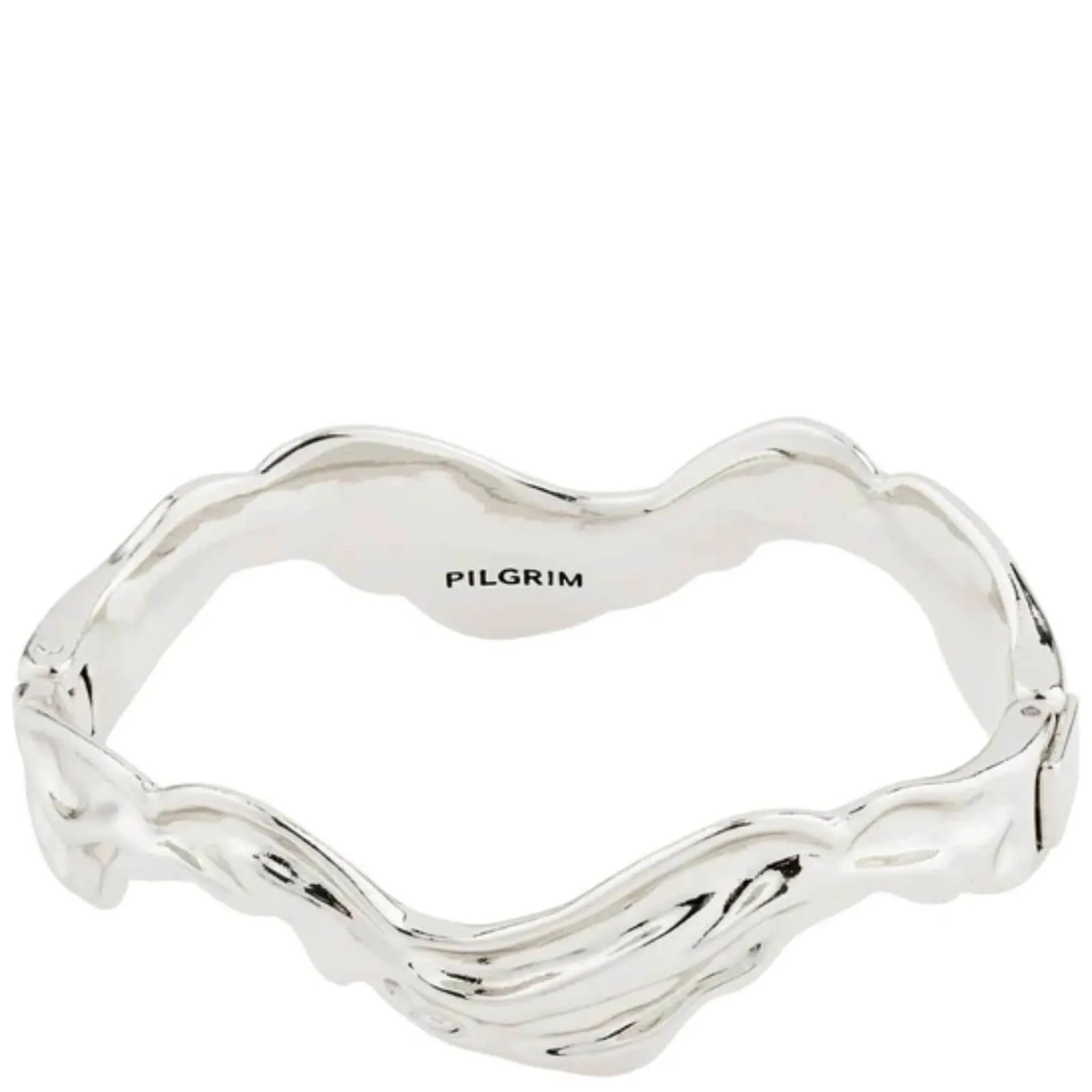 Pilgrim Feel Silver Chunky Bangle