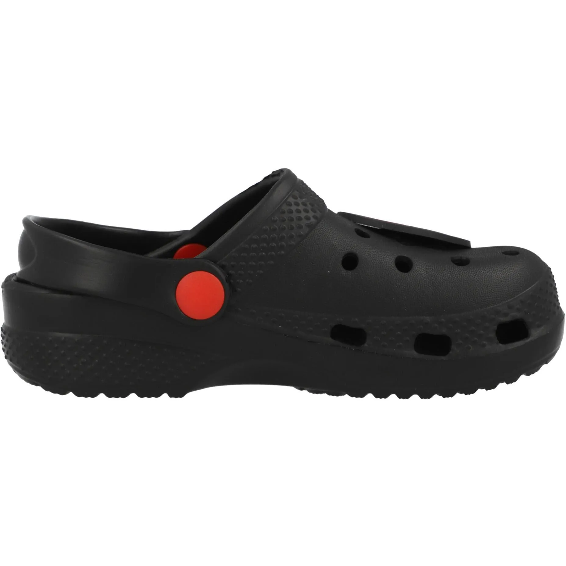 Pokémon Black Kids' Clogs with Pikachu Badges