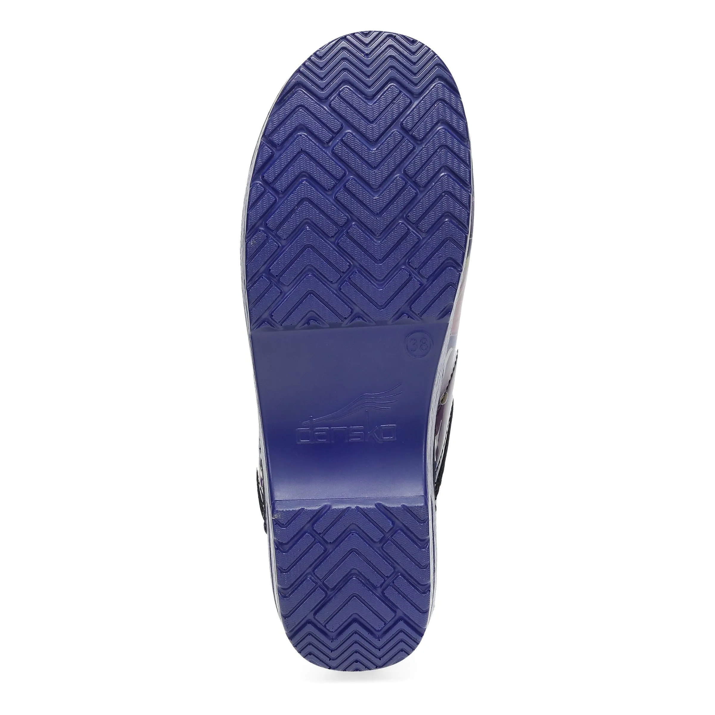Professional Indigo Floral Patent