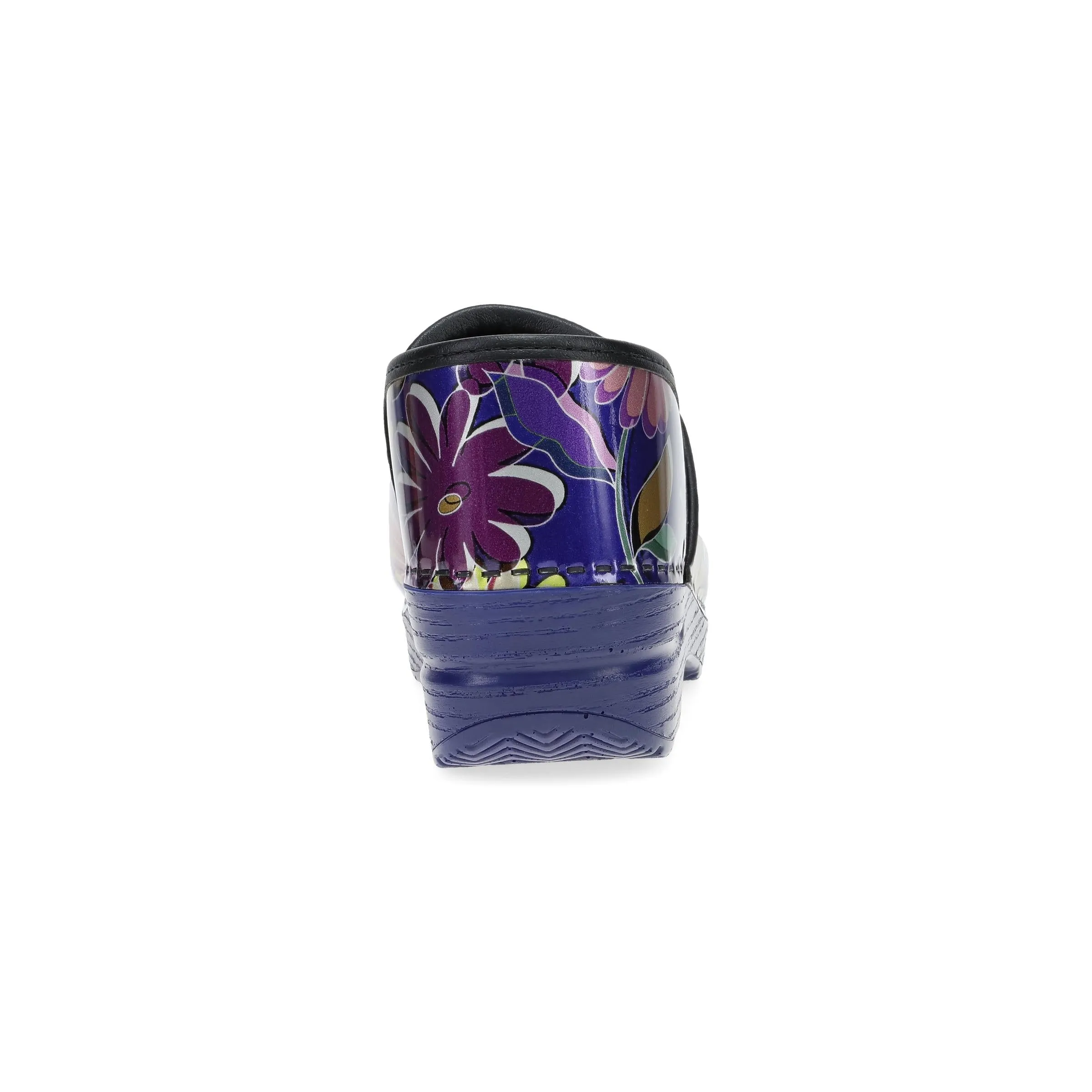 Professional Indigo Floral Patent