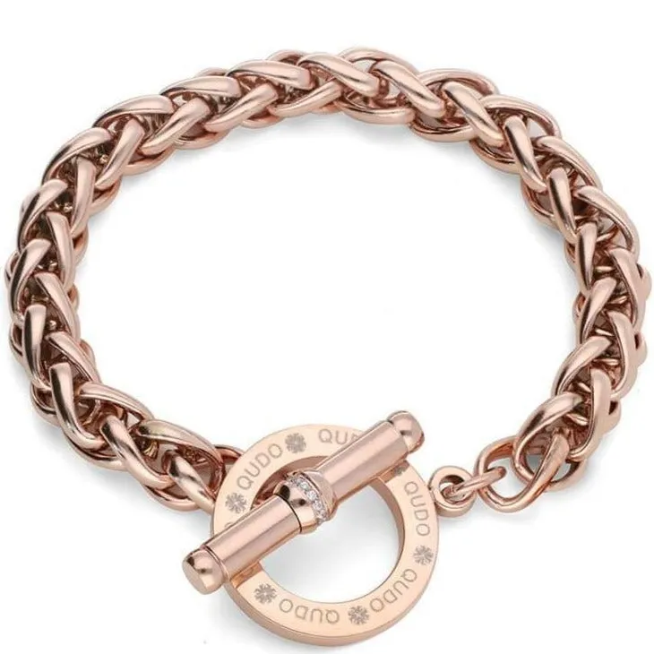 Qudo Cento Bracelet - Rose Gold