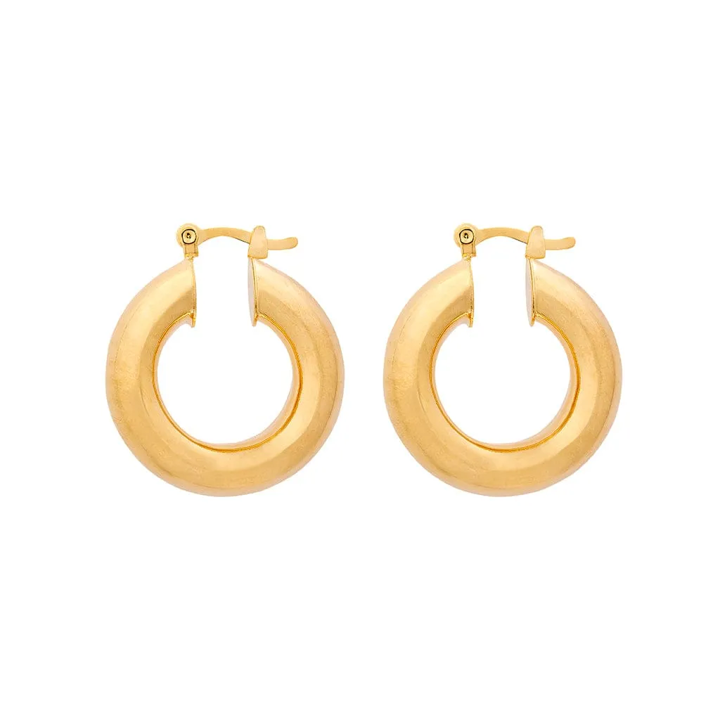 Small Aubree Tube Hoops