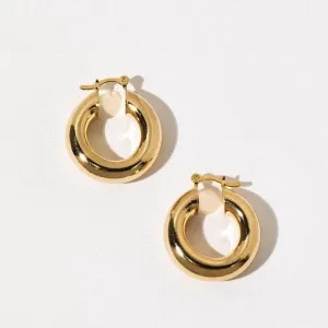 Small Aubree Tube Hoops