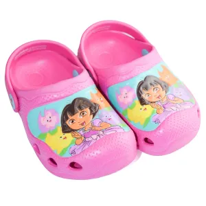 Toddler Girls Clogs - Dora the Explorer (5T to 12)