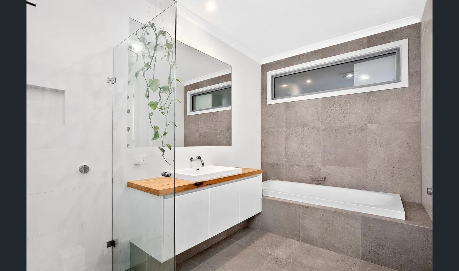 Toka Lite Emma Stone Bath - Semi Built-In - 1800mm - ST28-SBI