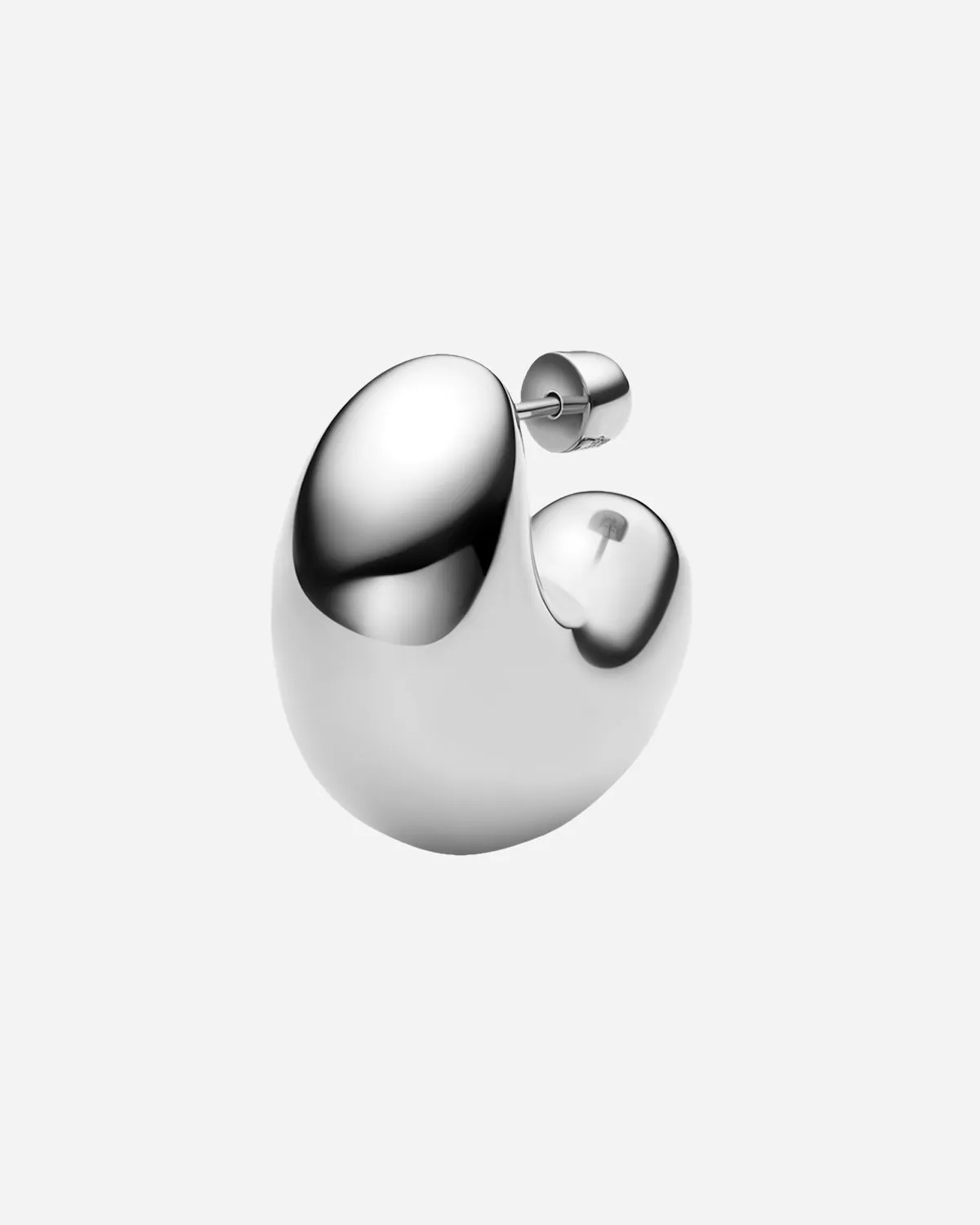 Tryvann Dome Earring  - Silver