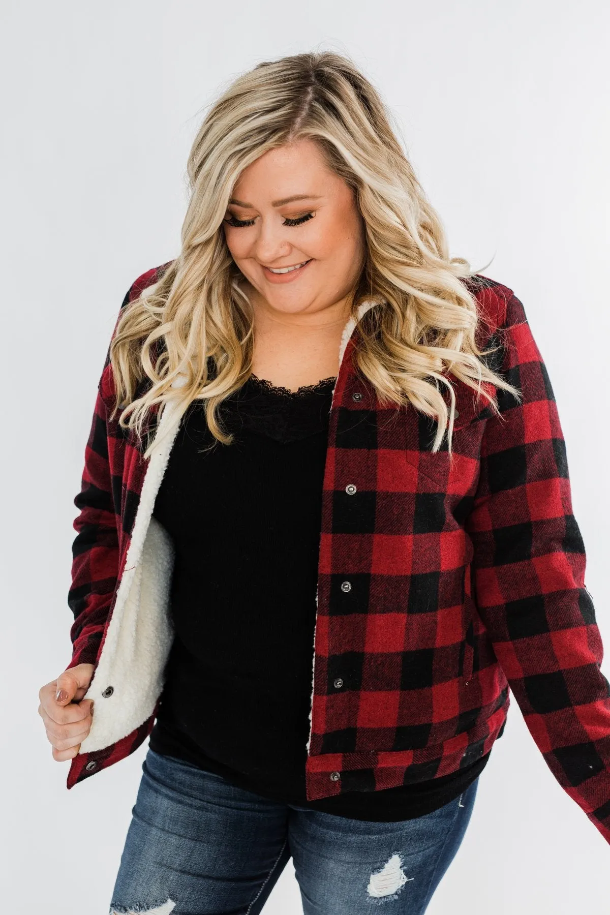Warm All Winter Lined Jacket- Buffalo Plaid