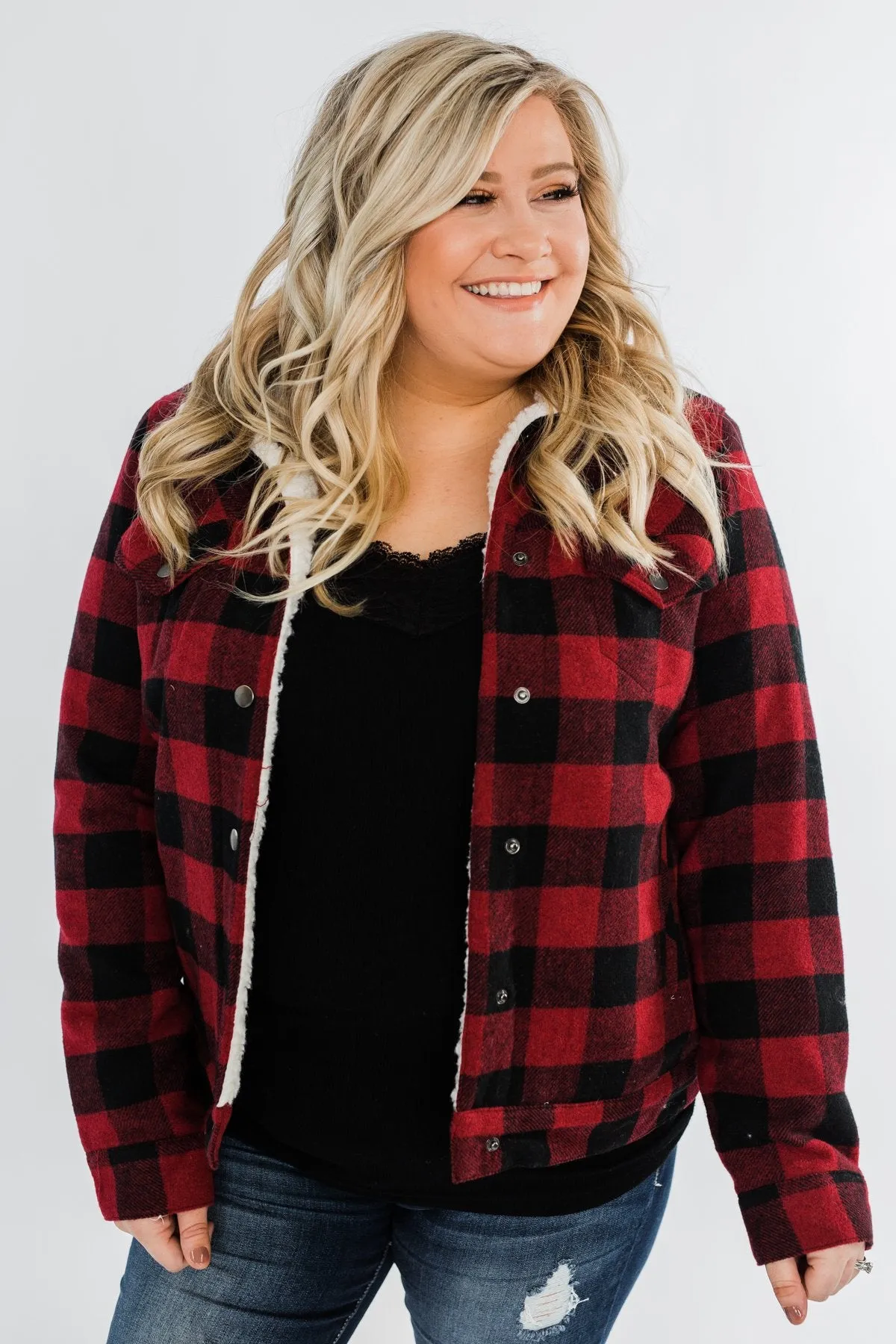 Warm All Winter Lined Jacket- Buffalo Plaid