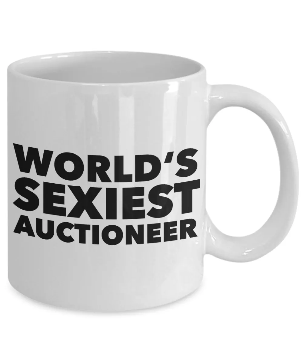 World's Sexiest Auctioneer Mug Gift Ceramic Coffee Cup