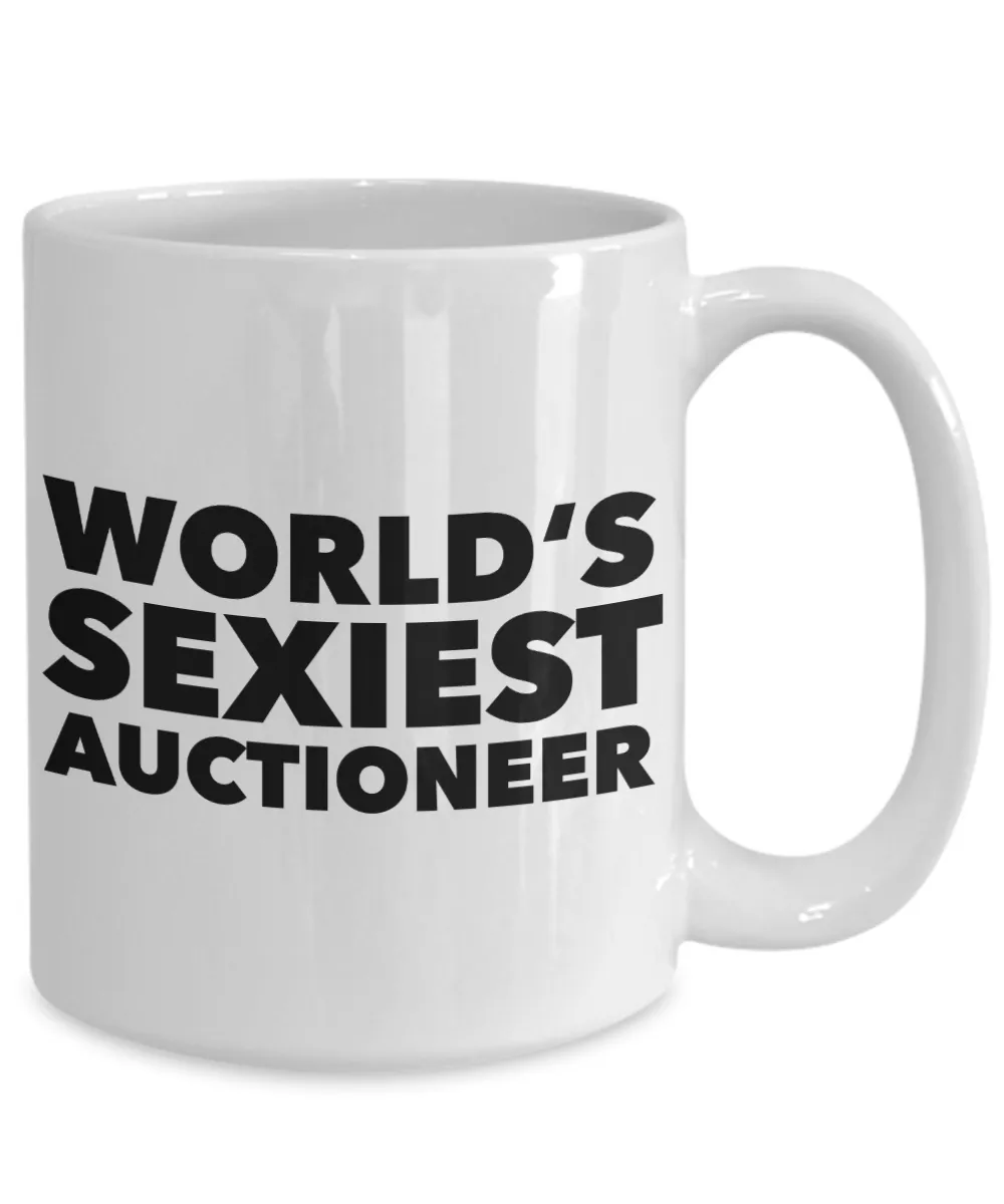 World's Sexiest Auctioneer Mug Gift Ceramic Coffee Cup