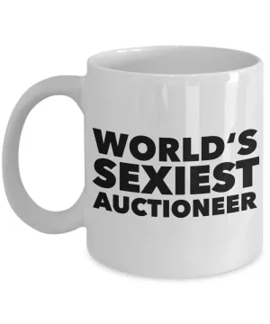 World's Sexiest Auctioneer Mug Gift Ceramic Coffee Cup