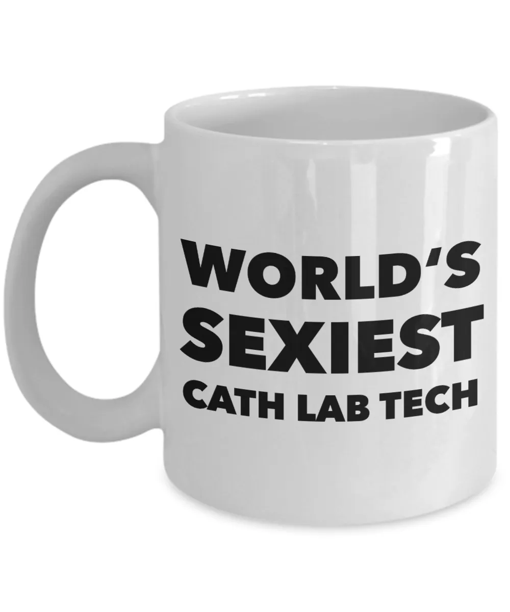 World's Sexiest Cath Lab Tech Gifts Mug Ceramic Coffee Cup Gifts