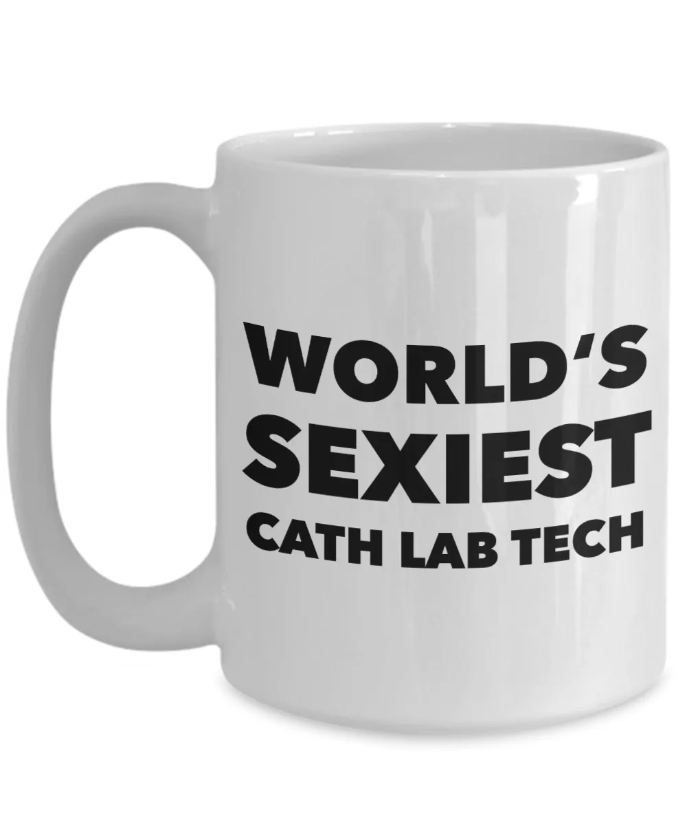 World's Sexiest Cath Lab Tech Gifts Mug Ceramic Coffee Cup Gifts