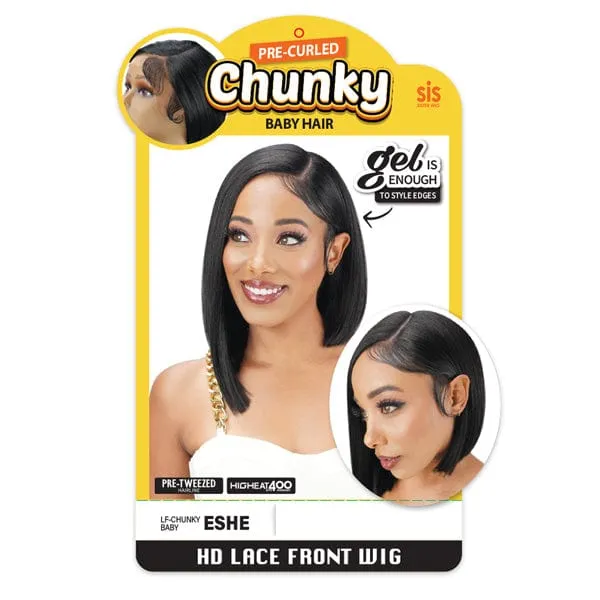Zury Sis Synthetic Hair Chunky HD Lace Front Wig - ESHE