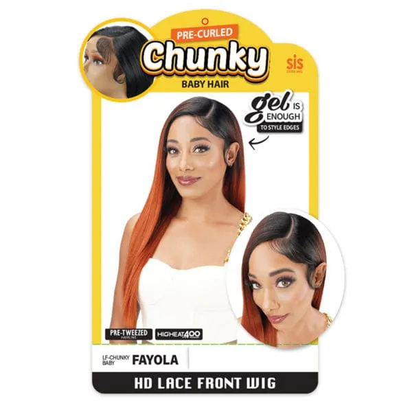 Zury Sis Synthetic Hair Chunky HD Lace Front Wig - FAYOLA